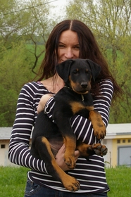 Arnie left to his new family to Plzen